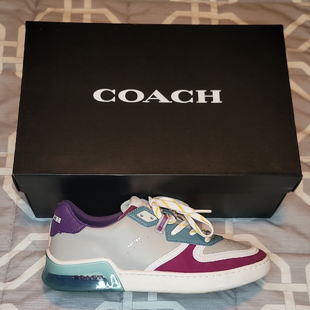 Coach Colorful Low-Top Sneakers